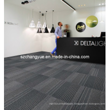 Nylon Commercial Modular Carpet Tiles with PVC Backing